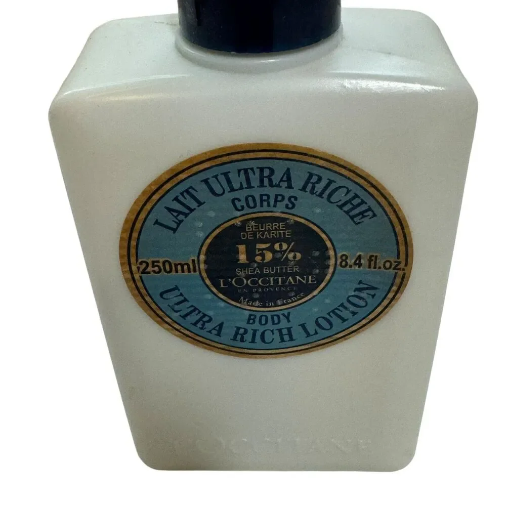 L'Occitane Shea Butter Ultra Rich Hand & Body Lotion 8.4 fl oz 250 ml France